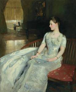 John Singer Sargent , American , 1856-1925 , b. Italy Mrs. Cecil Wade, 1886
